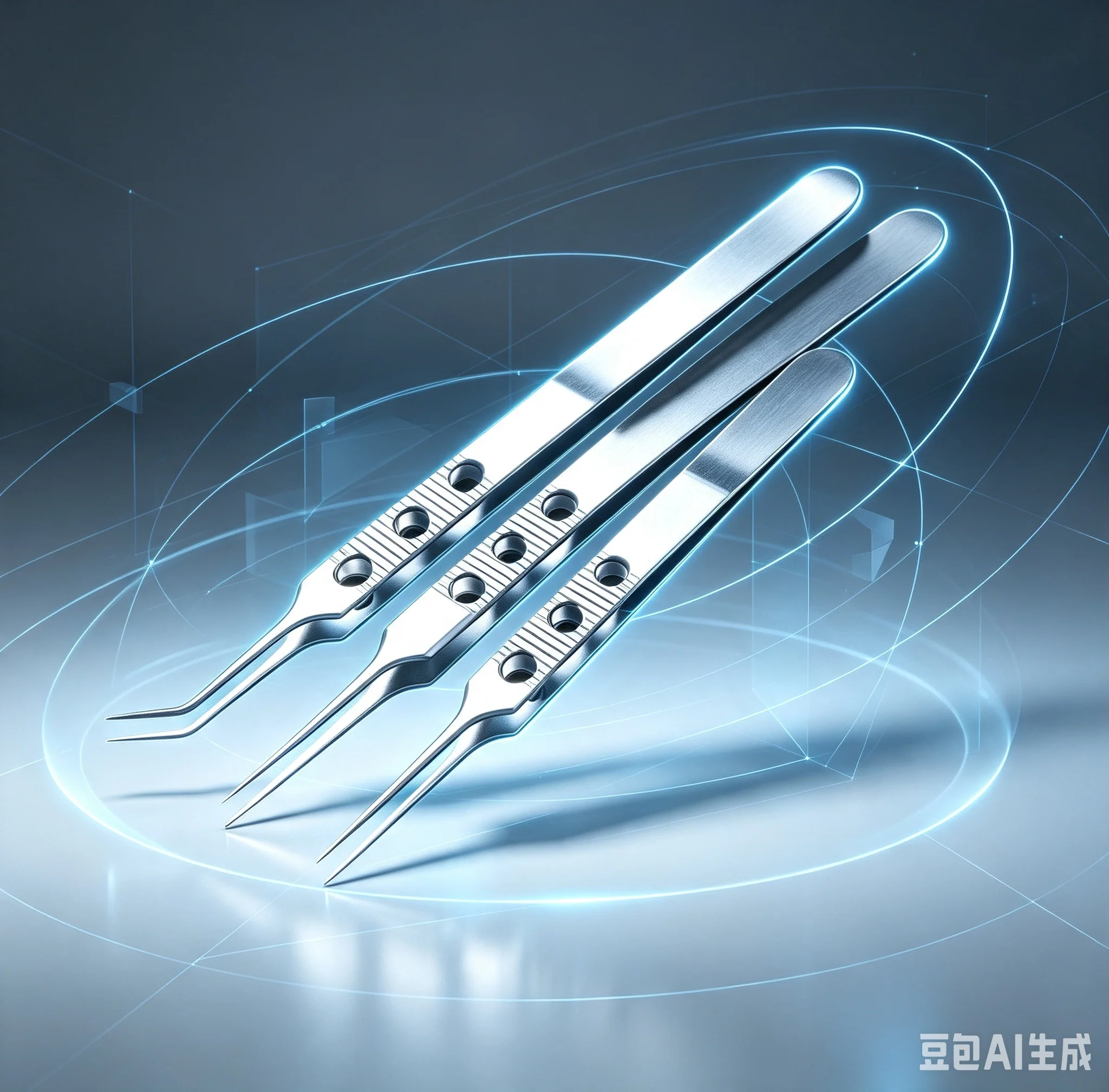 11CM Micros Dovetailed Head Tweezers Curved/ Straight Stainless Steel Ophthalmic Forceps for Precision Surgery