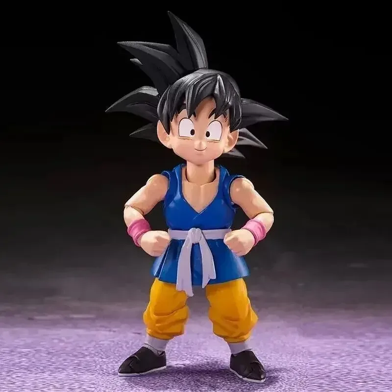 متوفر في المخزون بانداي S.H.Figuarts SHF دراغون بول جي تي سون جوكو كيد ألعاب قابلة للجمع هدية #3