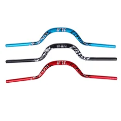 780mm Riser Handlebar Replacement Aluminum Alloy for Mountain Road Bikes Fit 31.8mm Stem