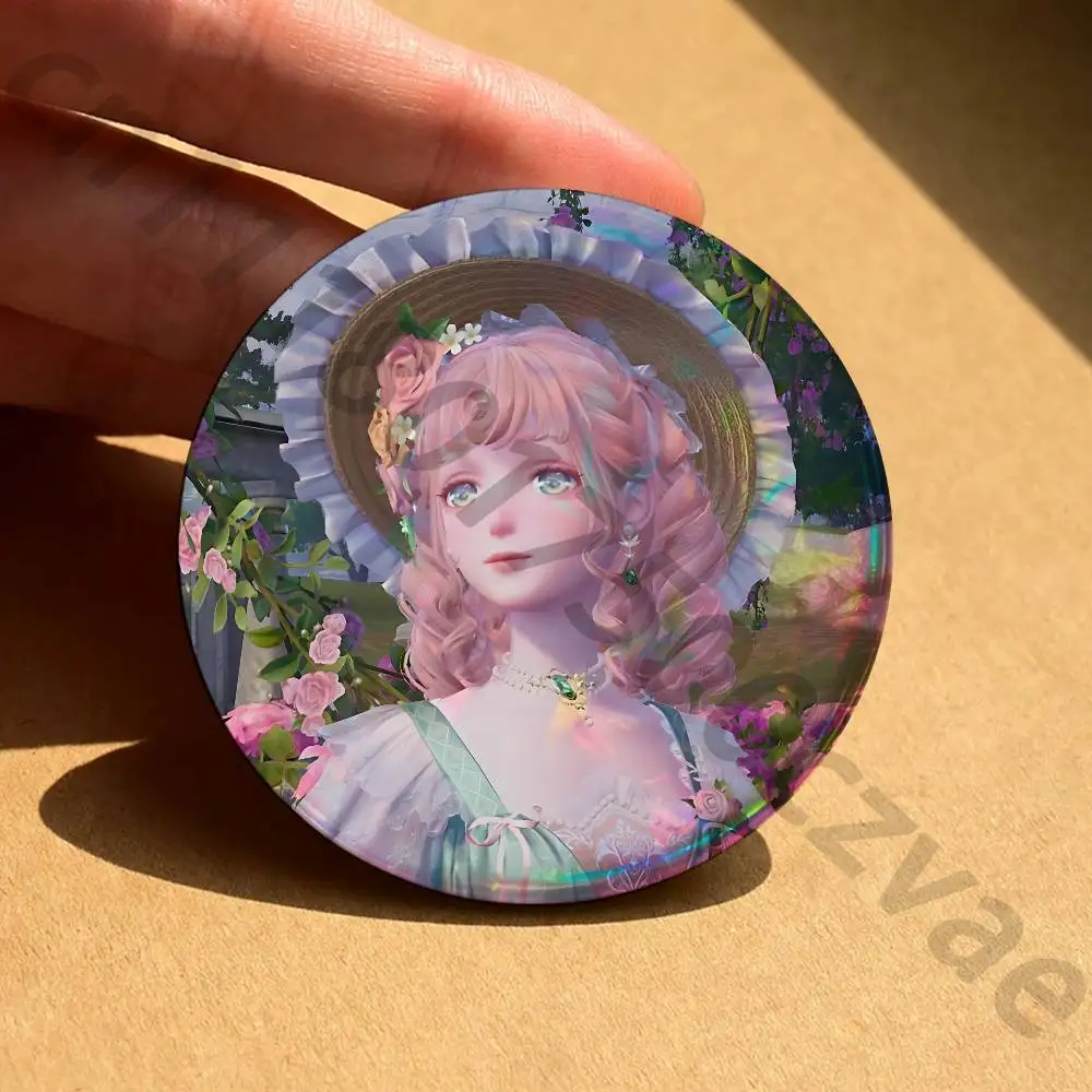 Infinity Nikki Pins 58mm Cute Cartoon Badge Handmade Brooches for Backpack Accessories Jewelry Gifts