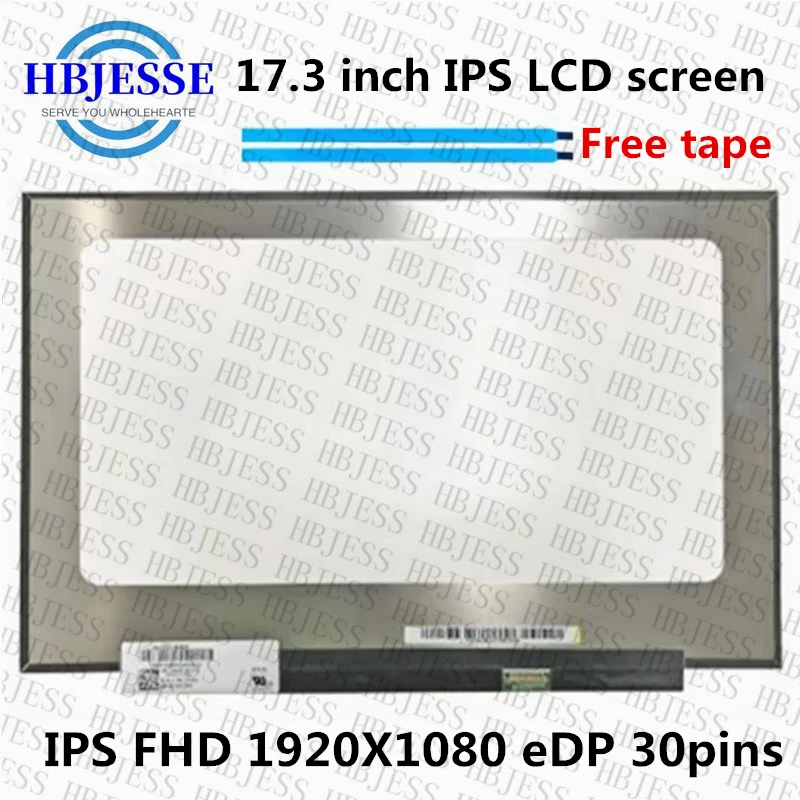 Imagem -01 - Display Lcd Ips Original Fhd Nv173fhm-n49 B173han04.3 Nv173fhm-n4f Nv173fhm-n4c Nv173fhm-n46 1920x1080 30pin display lcd ips original fhd nv173fhm n49 b173han043 nv173fhm n4f nv173fhm n4c nv173fhm n46 1920x1080 30pin 01