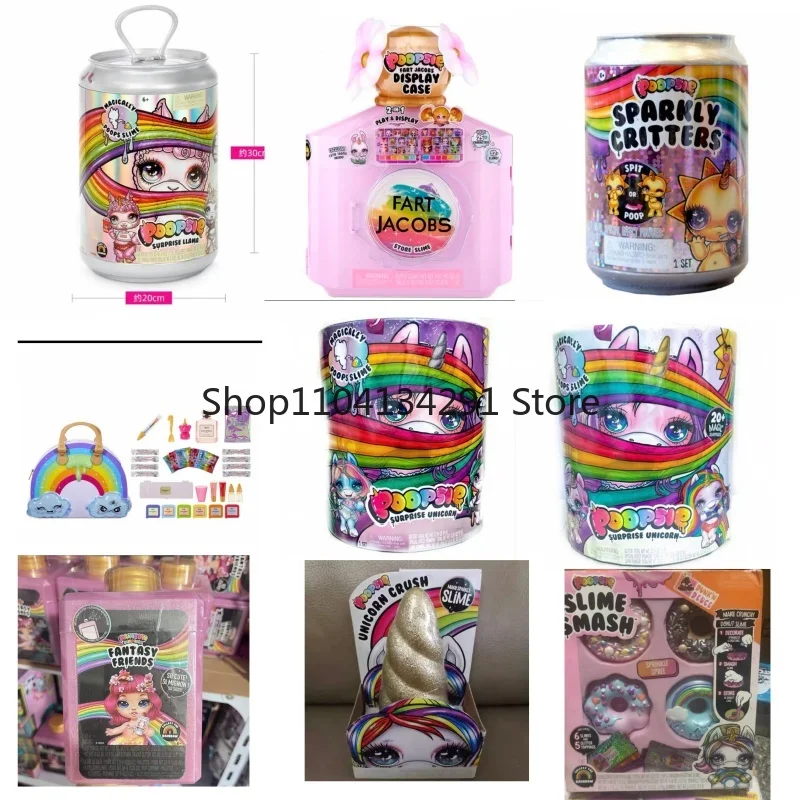Оригинальная игрушка-качалка Poopsie Slime Crystal Slime Unicorn, слепая коробка, детский подарок для девочек, кукольный домик, коллекционная игра