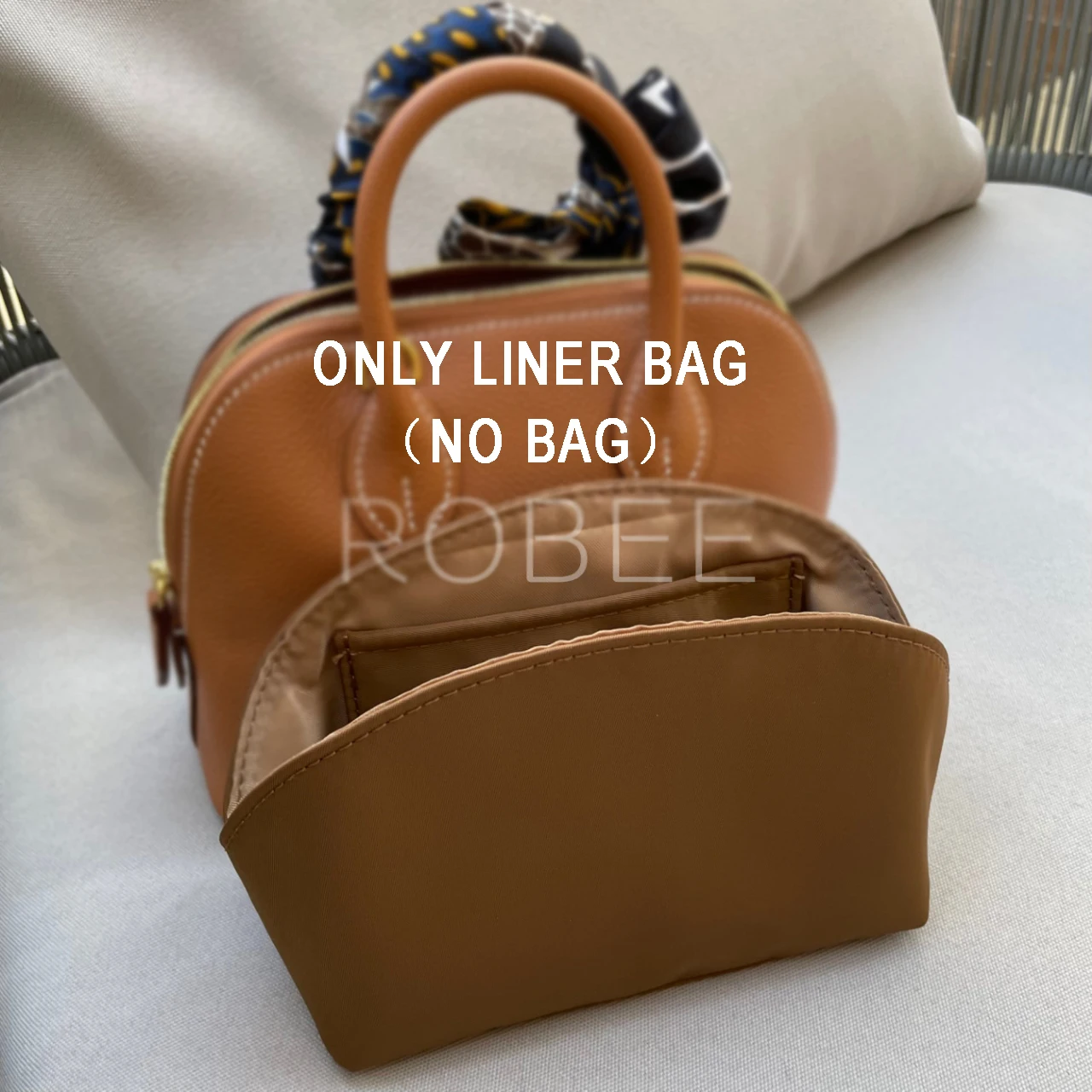 Rose ONLINE For H bowling, Hermes bolide sleeve, nylon lined storage pocket