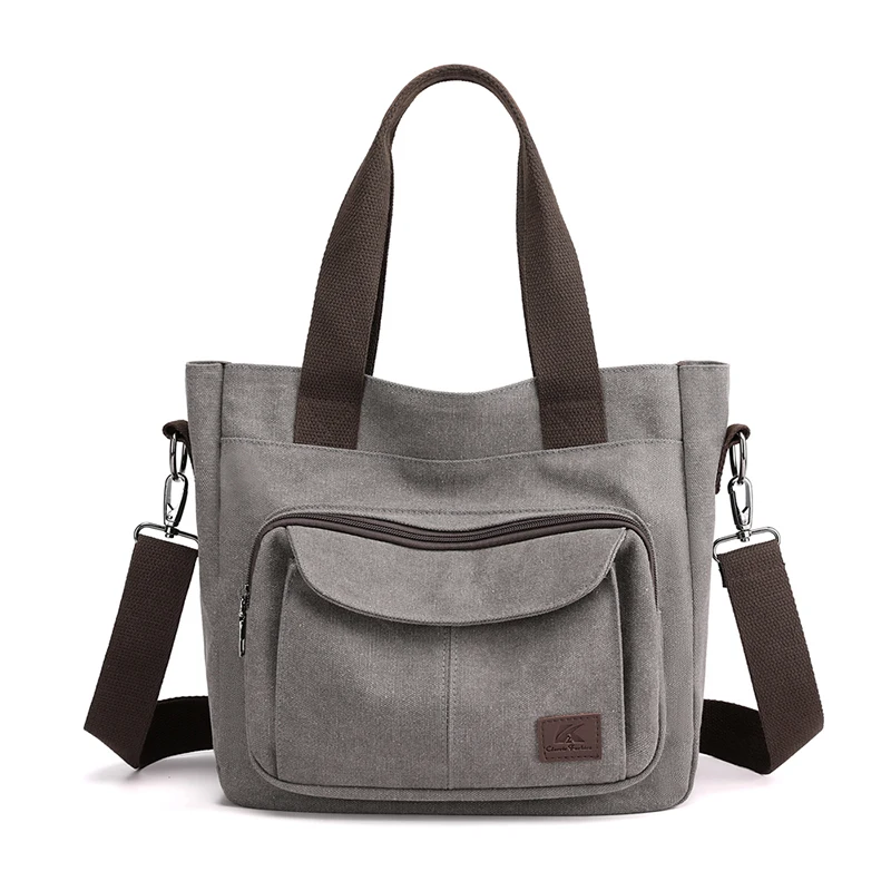Torebki damskie na ramię z płótna na rok 2026, damskie torby crossbody, torby listonoszki, wysokiej jakości torebki damskie, retro torebki damskie, torebki typu tote.