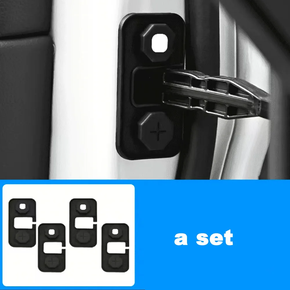 4Pcs Car Door Check Arm Limit Stopper Protector Cover Fit Xiaomi YU7 2025 2026 Waterproof Dust‑Proof   Interior Accessories