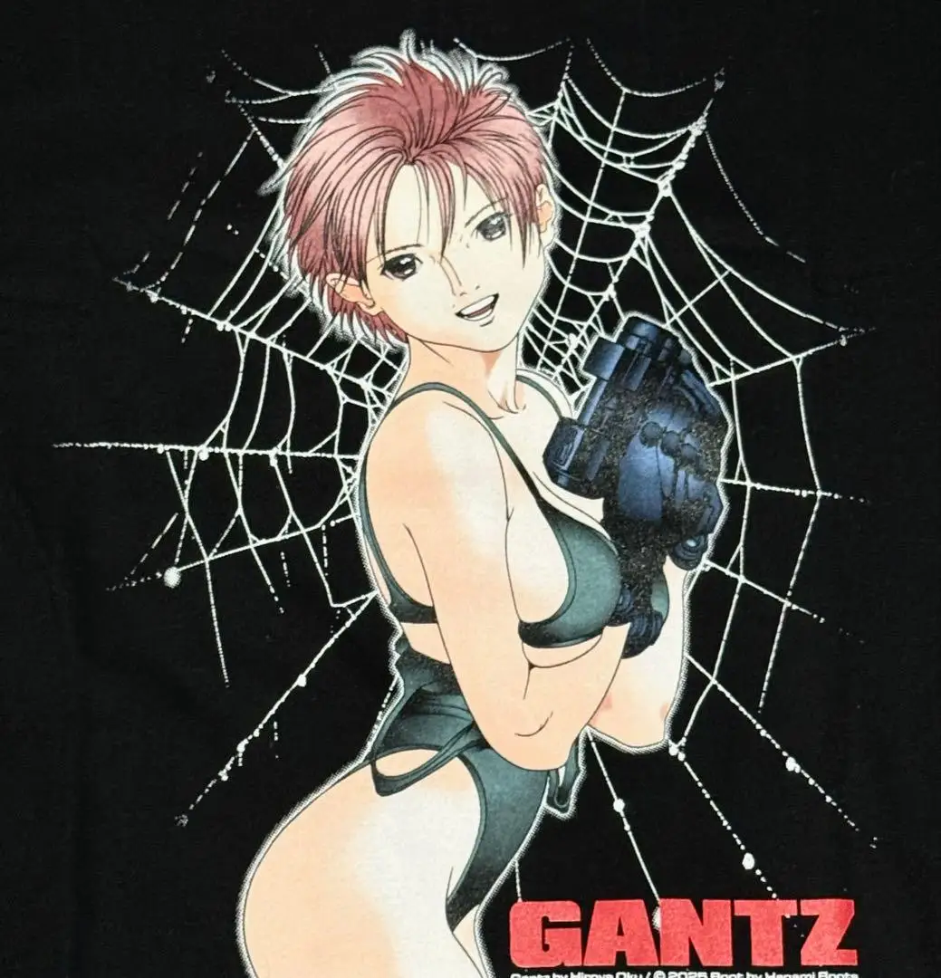 Gantz Kei Kishimoto Anime Manga Grafik-T-Shirt aus Baumwolle für Herren und Damen, Streetwear-T-Shirt – Detail 13