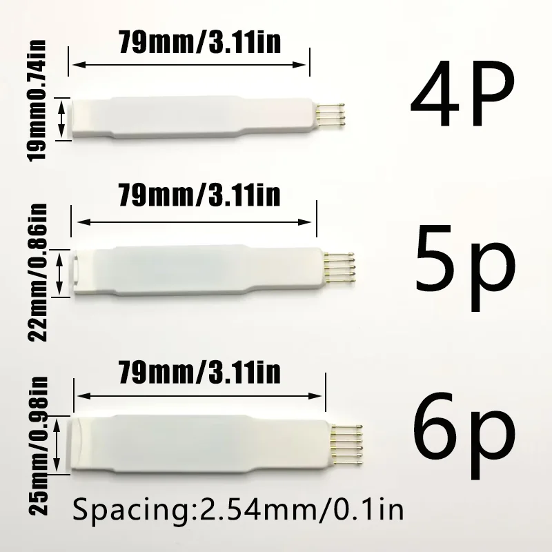Burn Test Needle Spring Needle Probe STC STM32 ARM Microcontroller Burn 2.54