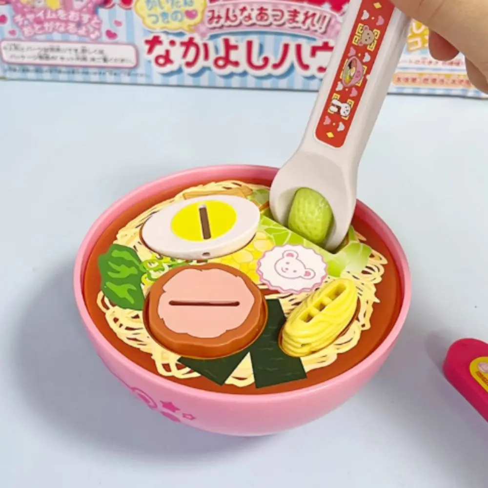 จําลอง Ramen Feeding ของเล่นบทบาทเล่นของเล่นอาหารของเล่นเดสก์ท็อปเครื่องประดับ Early Education Play House ของเล่น