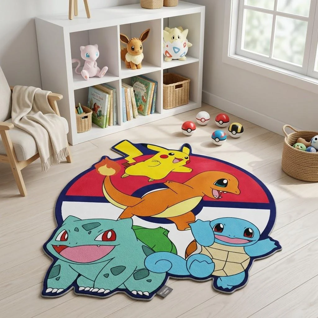 Pokémon Character Rug 3