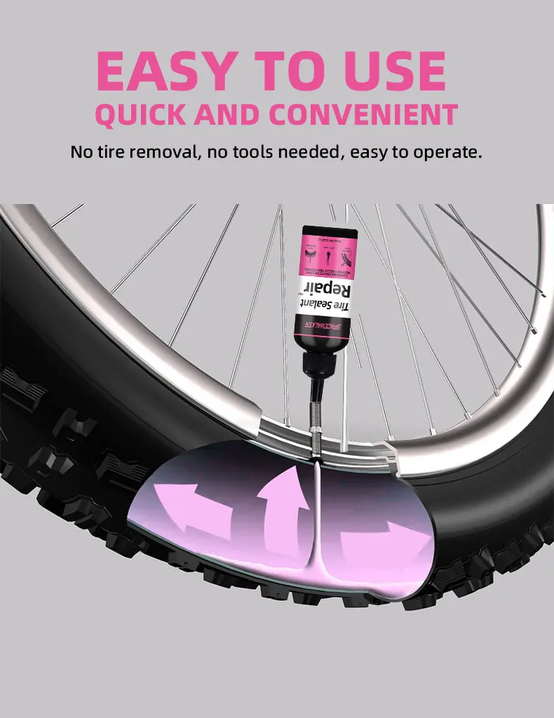 Reifendichtmittel - Endurance Formula Tubeless Fahrradreifendichtmittel | Langlebig, schnelle Abdichtung | für MTB, Rennrad, CX und Gravel Fahrrad – Detail 9