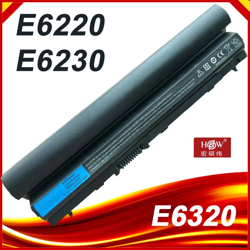 

Laptop Battery For DELL Latitude E6320 E6330 E6220 E6230 E6120 RFJMW 7FF1K FRR0G KJ321 K4CP5 J79X4