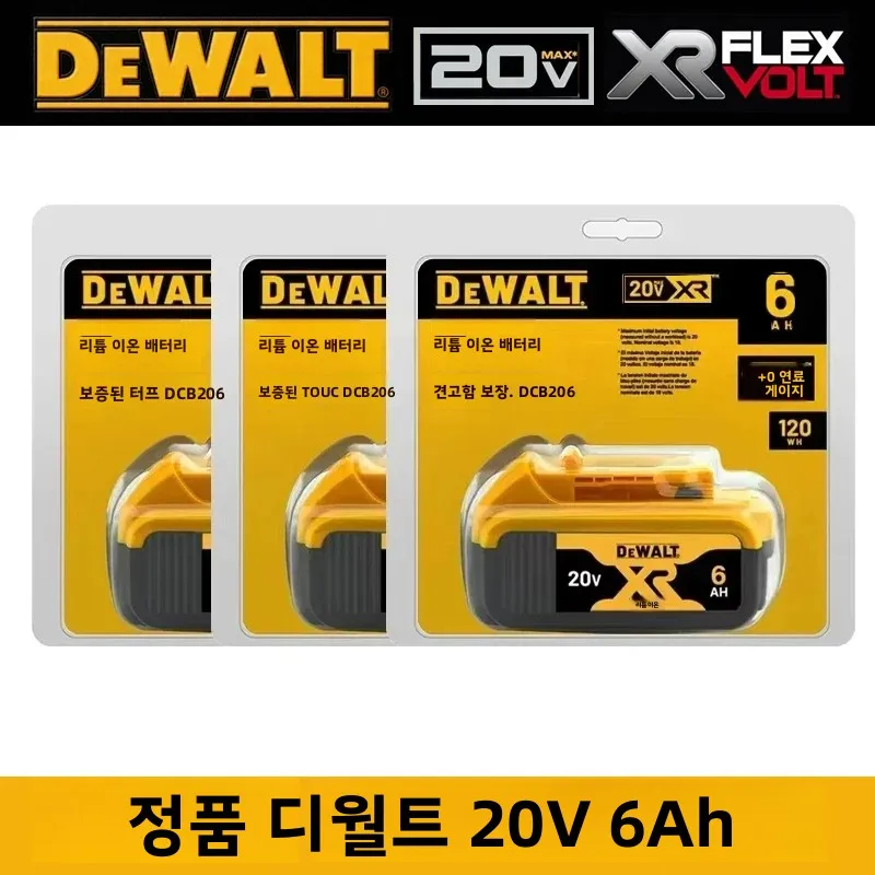 100% Genuine Dewalt 20V Battery, 2AH 6AH Rechargeable Lithiu