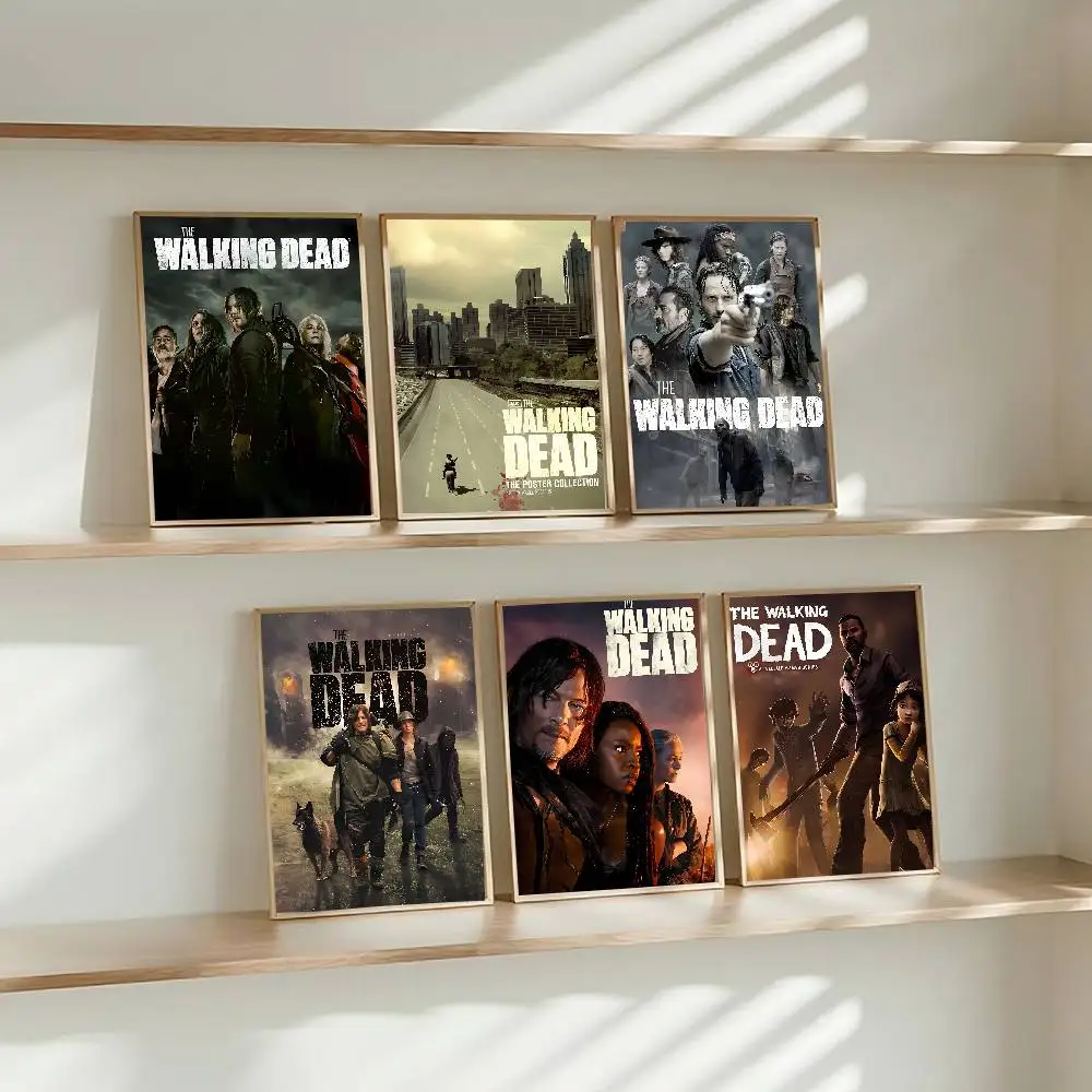 Game The Walking Dead Season Gift Frameless Poster Personalized Gift For Lovers Customizable Decorative Home Decor