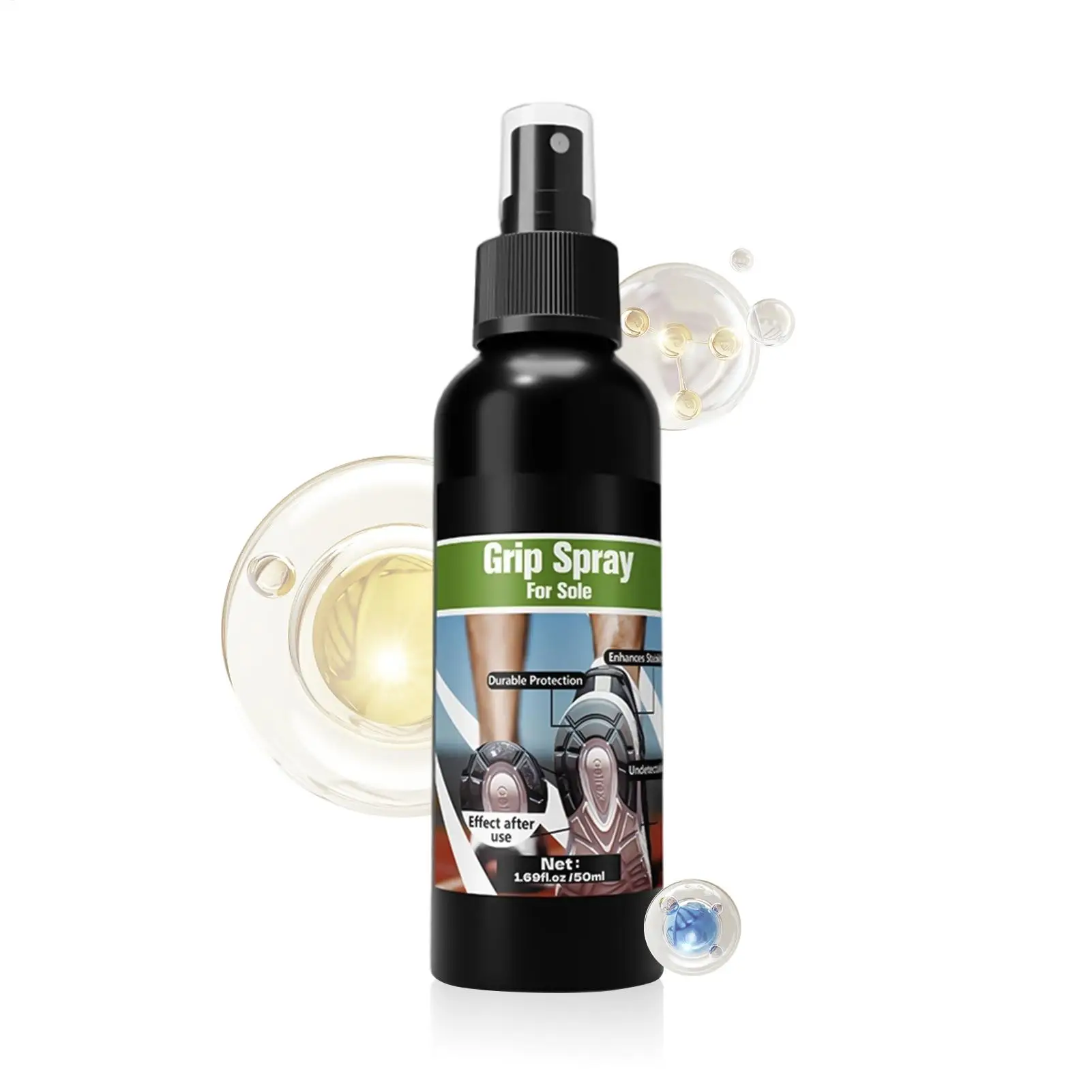 

Grip Spray 50ml Anti Slip Quick Drying Long Lasting Traction Spray For Shoes For Gloves Football Baseball Volleyball Soccer