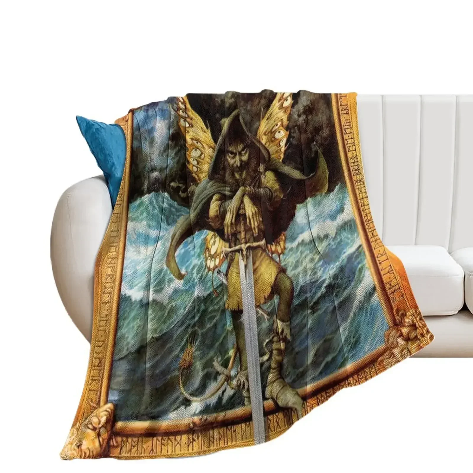 sword jethro tull 2020 sudahlah Throw Blanket Flannel cosplay anime Blankets