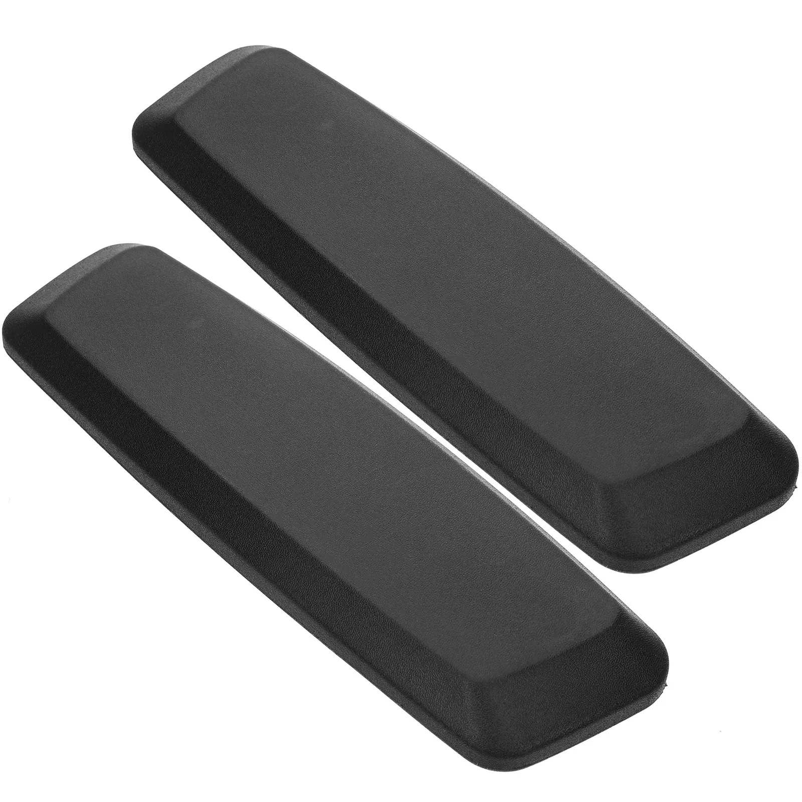 2 Peças de Apoio de Braço Giratório Ajustável em Altura para Cadeira de Escritório, Almofada de Apoio de Braço em PU Amigável à Pele, Design Ergonômic