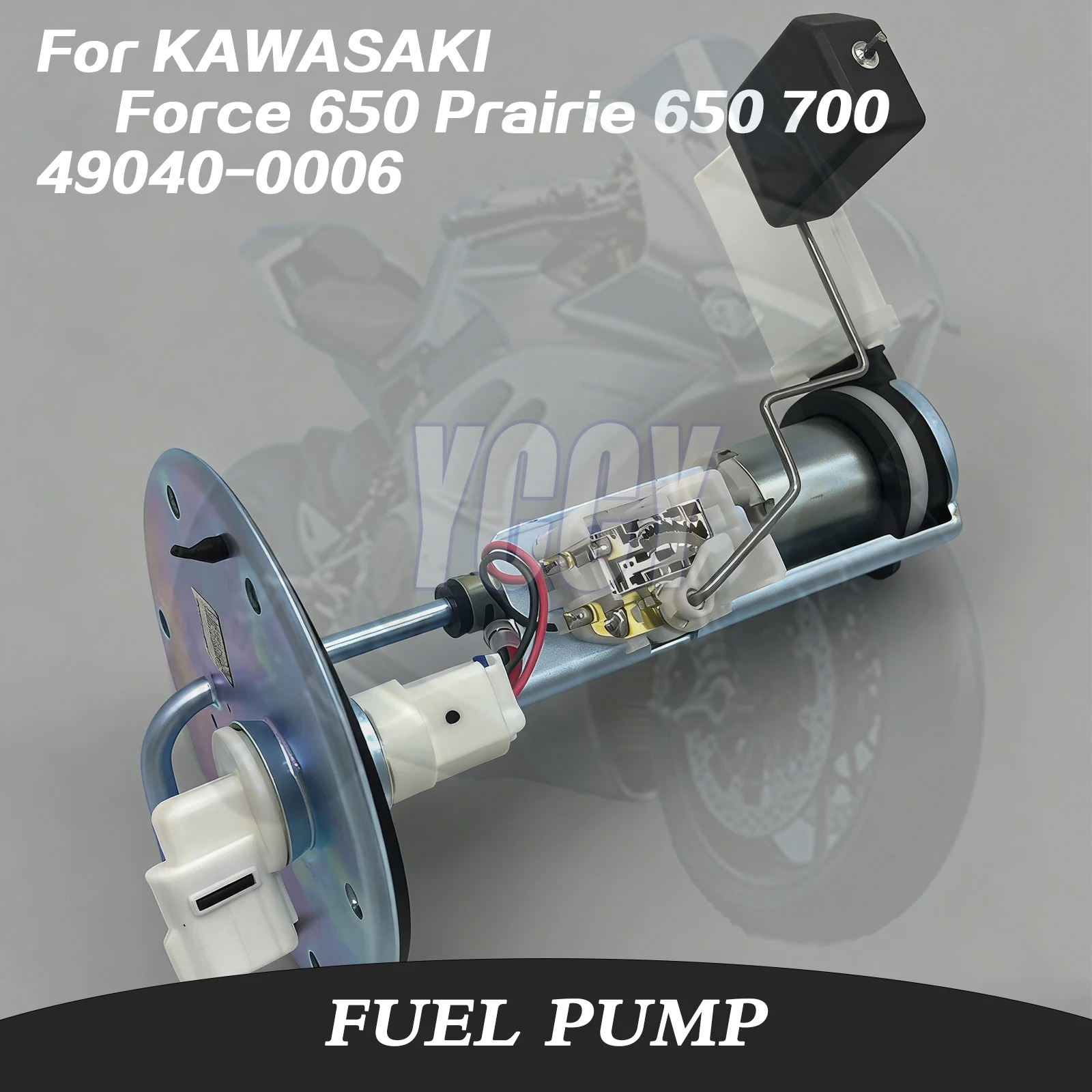 49040-0006 Motorcycle Fuel Pump Oil Pump For KAWASAKI Brute Force 650 2005-2006 Prairie 650 2002-2003 Prairie 700 2004-2006