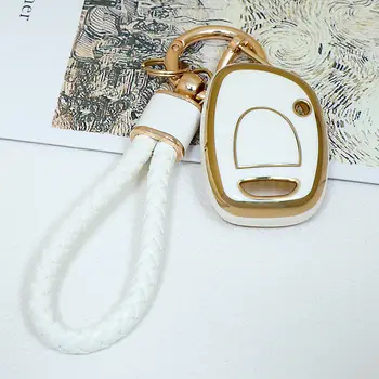 適用於雷諾Twingo Clio Kangoo Master的無晶片TPU汽車鑰匙保護套,保護鑰匙,無鑰匙鏈配件 10 最佳銷售 雷諾Kangoo MK1 - №7