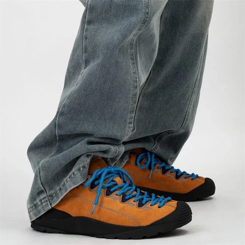 Fashion Hiking Shoes For Men Women Walking Shoes Outdoor Trekking Sneakers Unisex Casual Sneakers Non-Slip Men's Sports Shoes