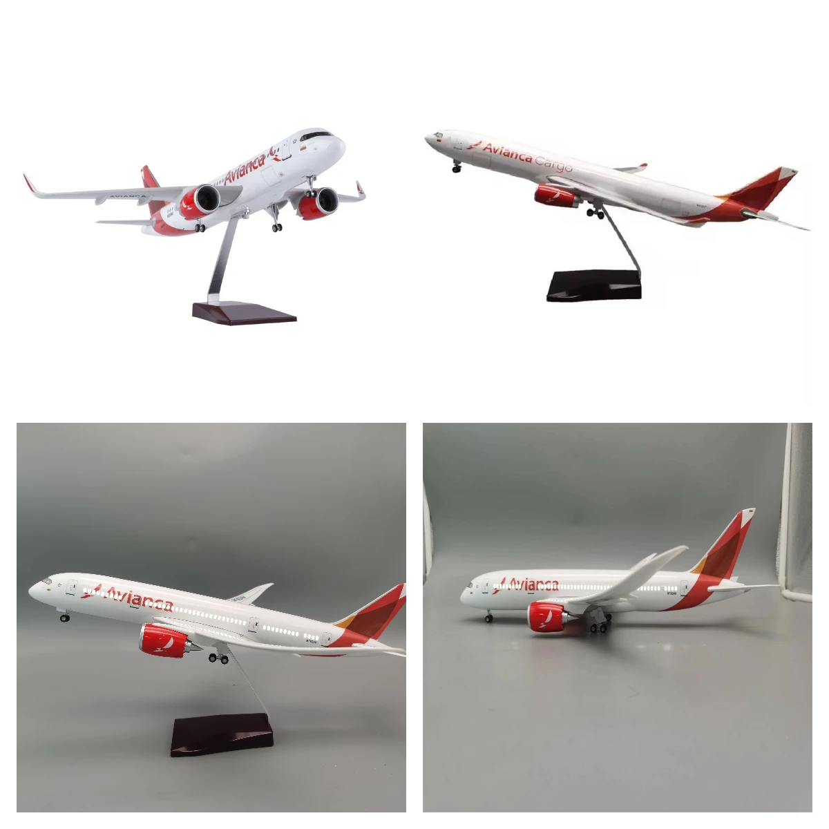 

47 см Columbia Airlines Airbus A320 модель самолета Avianca B787 A330 Avianca коллекция грузов самолет украшение дома дисплей подарки