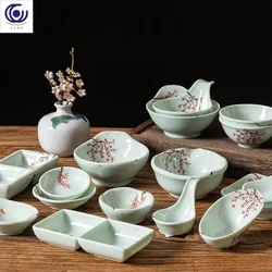 Snow night red taste plate small plate creative hot pot imitation porcelain melamine tableware