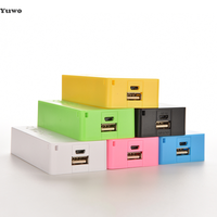 5600mAh 2X 18650 USB Power Bank Battery Charger Case DIY Box for Phone Electronic Charging for 18650 Li-battery DC 5V 1A