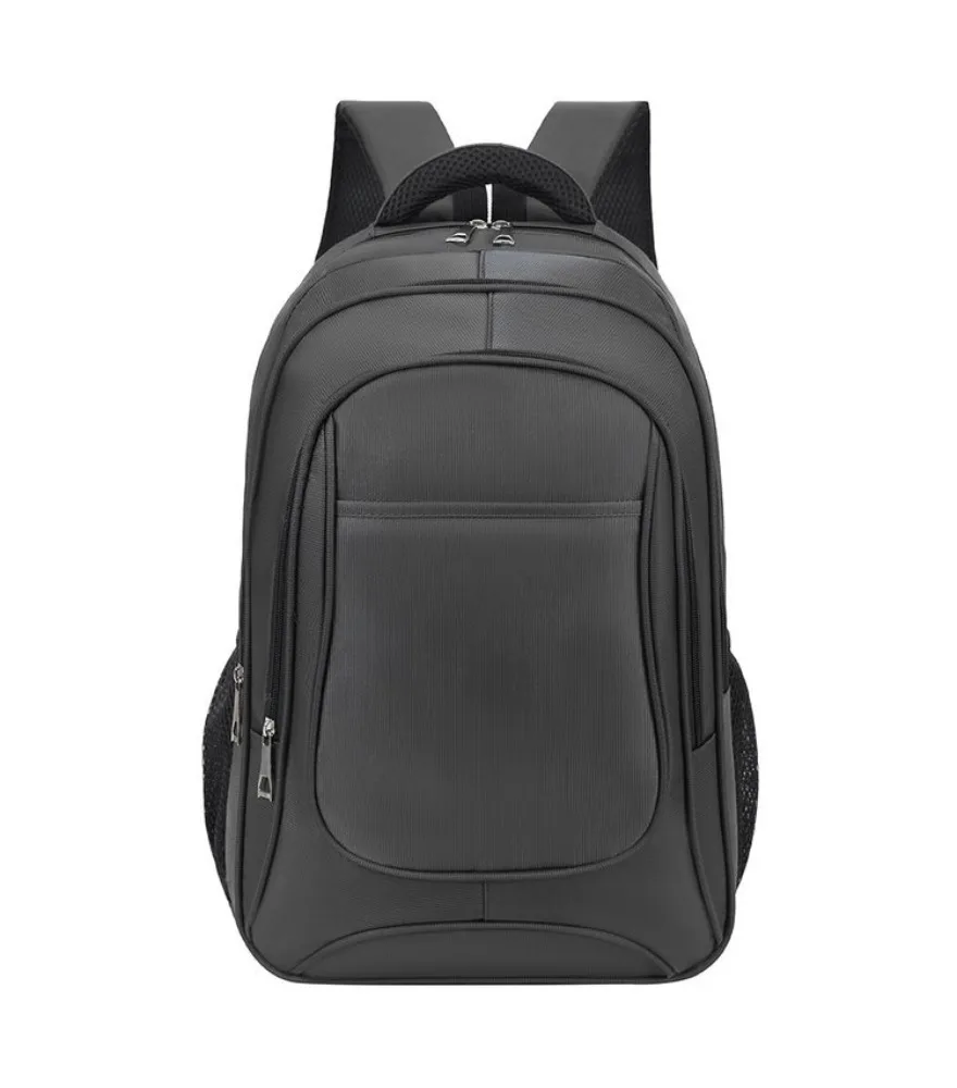 

Large capacity backpack multi-compartment lightweight outdoor travel bag solid color men's backpack casual