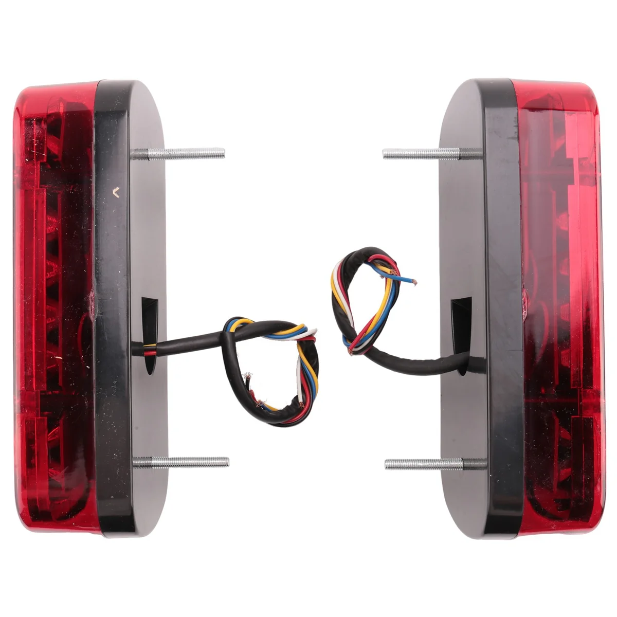 12V 32 LED Car Truck Tail Light Rear Stop Brake Lights Signal Indicator Taillight for Trailer Truck Lorry Van UTE 2PCS