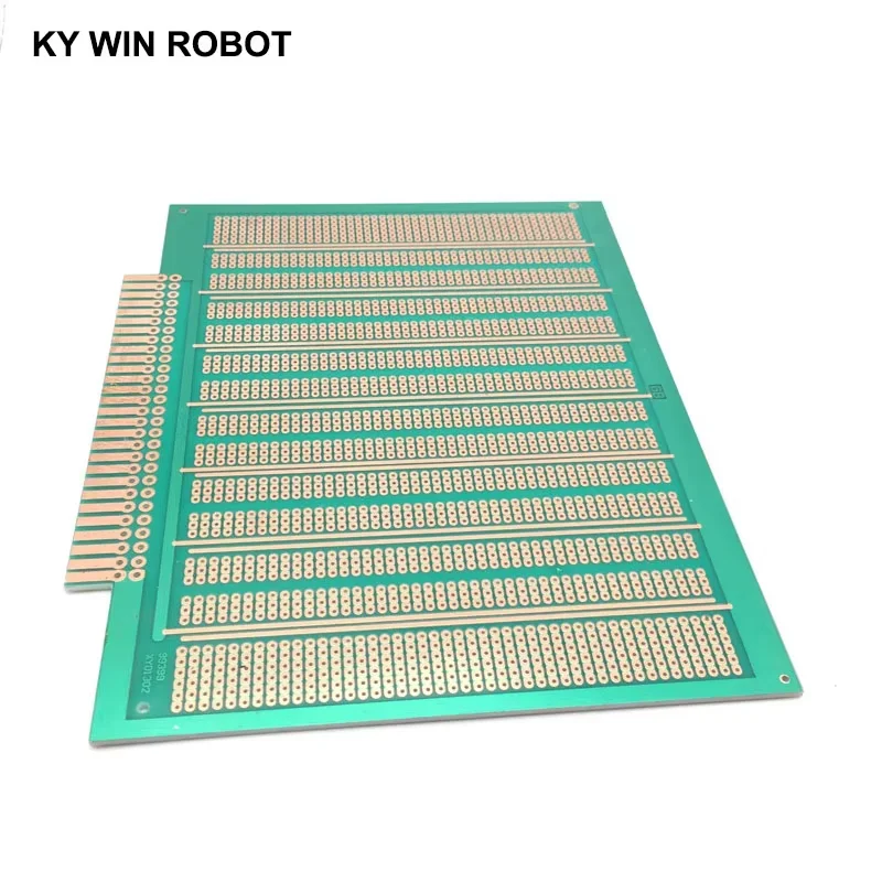 Placa de circuito Universal para Arduino, 1 piezas, 15x18,5 CM, verde, un solo lado, prototipo de papel PCB, matriz de experimentos, 15x18,5 CM