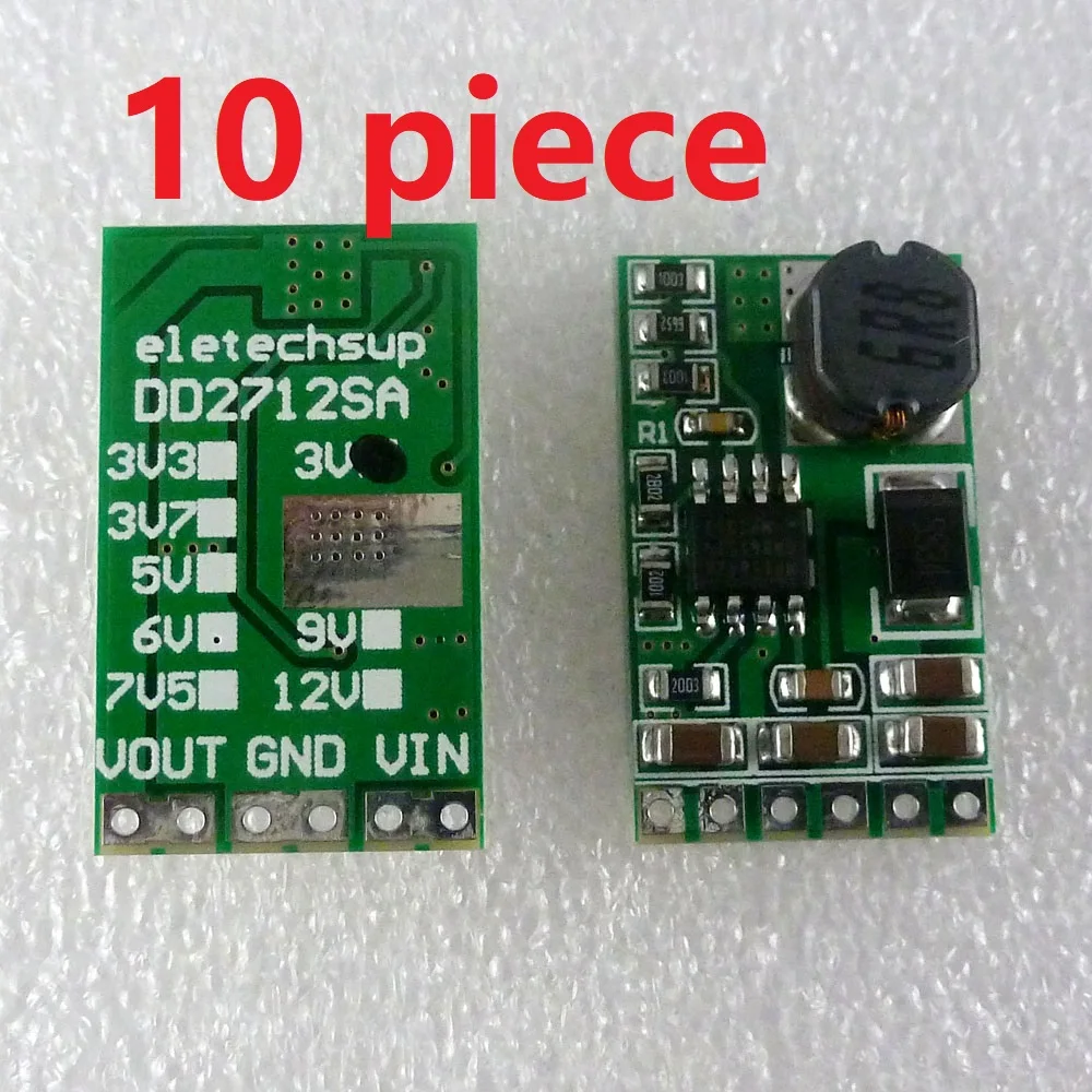 10x DC-DC 3.5A Converter Module Buck Step-Down Voltage Regulator Board 4.5V-27V To 3V 3.3V 3.7V 5V 6V 7.5 9V 12V