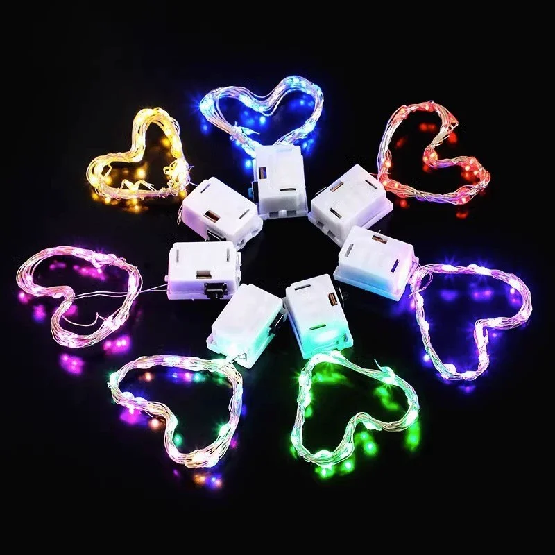 LED Fairy String Lights Waterproof Decorative Light Strings Holiday Ambient Lights for Halloween Christmas Valentine's Day