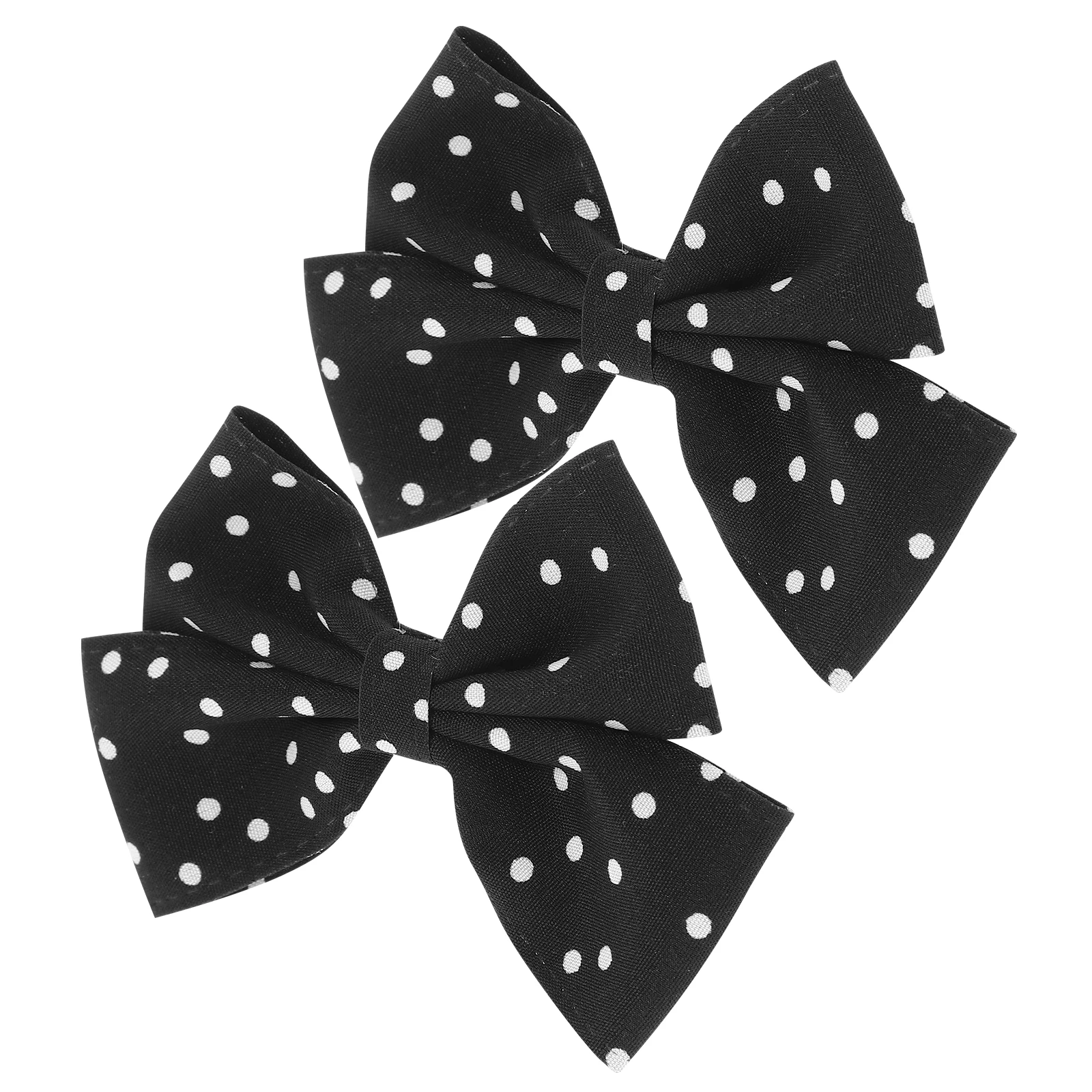 

Wedding Shoe Buckles Black White Bow Clips Bridal Decorative Embellishments Versatile Ladies Heels Accessory Shoe