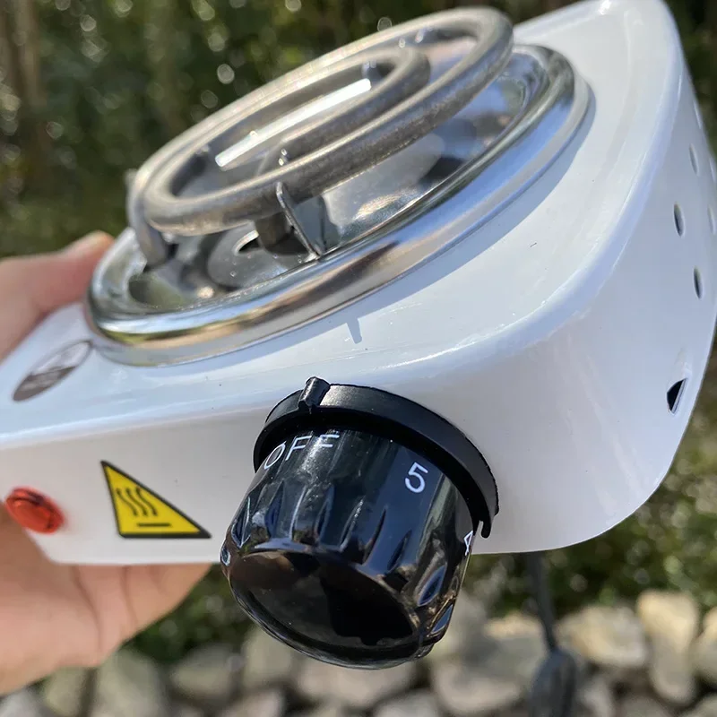 물 담뱃대 Shisha 석탄 버너 500W 핫 플레이트 바베큐 전기 스토브 주방 요리 커피 히터 Chicha 빠른 연소 EU 플러그