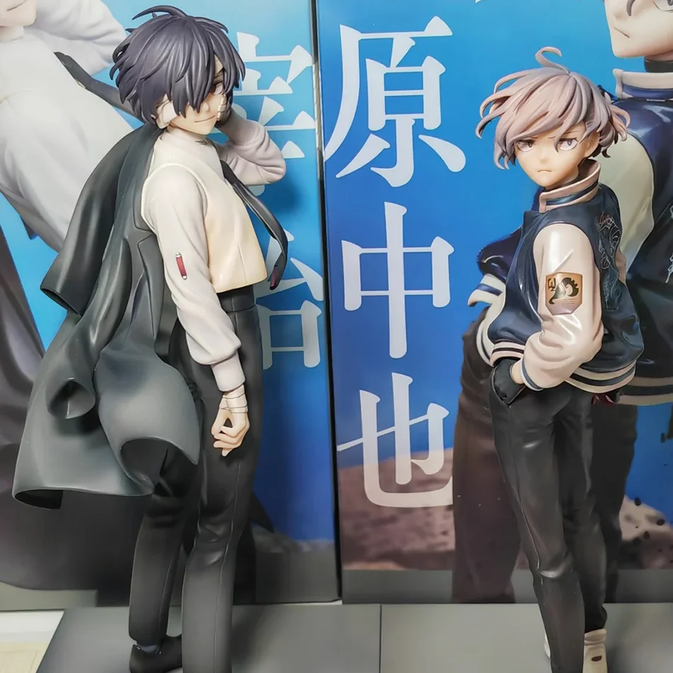 

New 22cm Bungou Stray Dogs Anime Figure Youth Dazai Osamu Action Figure Nakahara Chuuya Figurine PVC Collection Model Doll Toys
