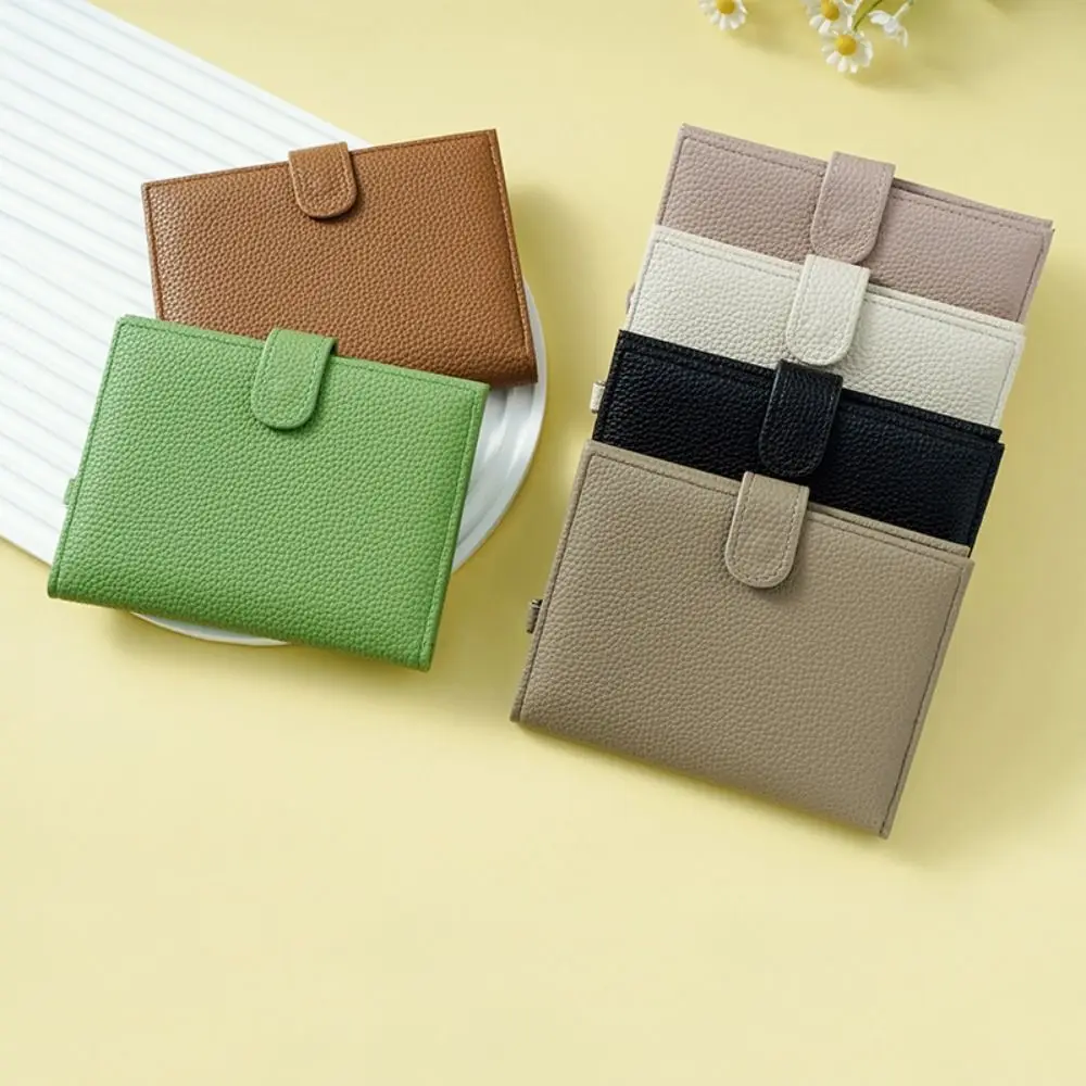 

New PU Leather Passport Cover Case Portable Fashion RFID Wallet Bag Flight Document Cover Travel Cowhide Coin Purse