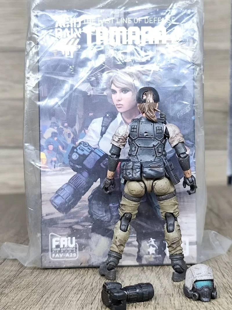 حمض حرب المطر 1/18 مقياس ذكر الجندي FAV-A29 تمارا مراسل الحرب دعوى FAV-A15 Corsac جندي مجموعة 3.75 بوصة عمل الشكل #2