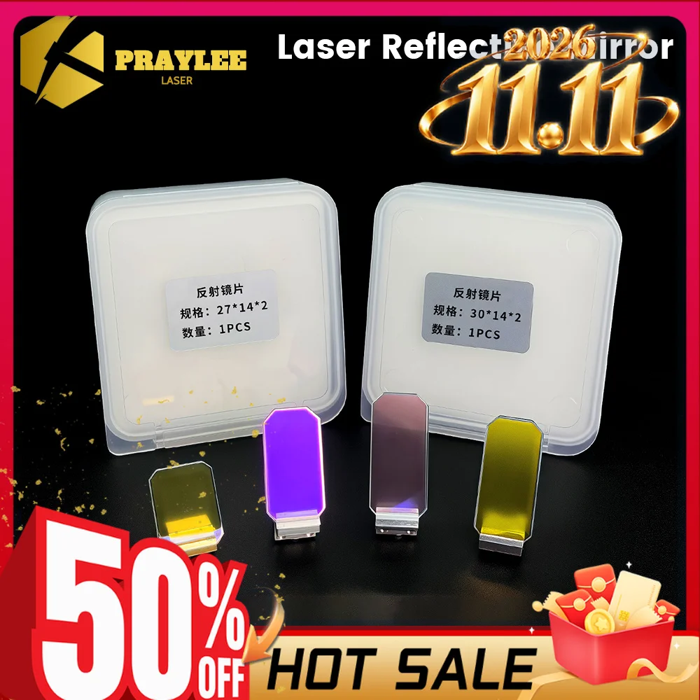 Laser Welding Reflective Mirror 30x14x2 27x14x2 20x15.2x1.6 SUP21 SUP23S SUP22C Reflecting Mirror for Laser Welding Gun