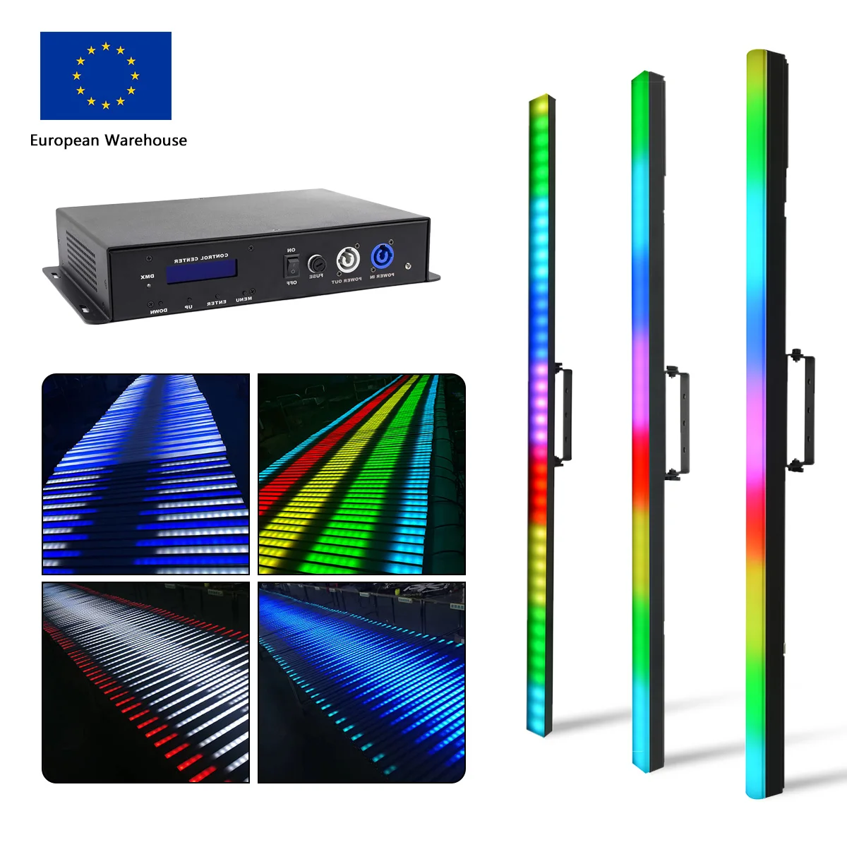 DMX512 ArtNet Programmierbares RGB LED Pixel-Röhrenlicht für Innenräume, Bühnendekoration, Beleuchtung für KTV, Clubs, Hotels, Partys und Events
