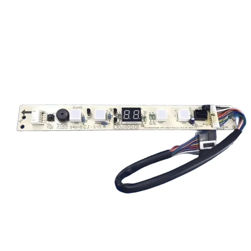 New for Air conditioning ceiling mounted machine display board KFR-120Q/SDY B D remote control receiver board light board