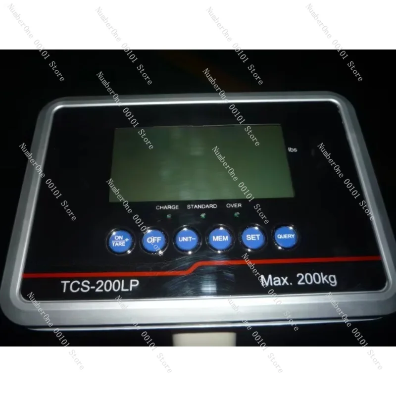 Digital Height Weight Scale, 200kg BMI Calculation Electronic Scale With Blue Backlight LCD Display