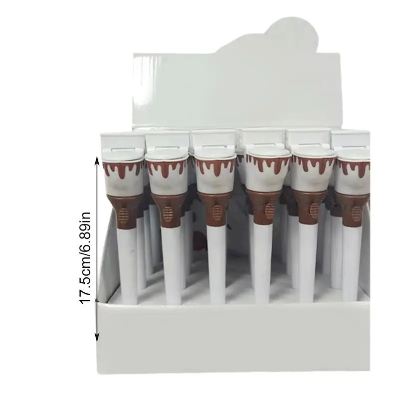 ปากกาโรลเลอร์บอลแปลกใหม่แบบปากกาบอลพอยท์สำหรับจดบันทึกน่ารักและตลกนักเรียนเขียนเครื่องมือปากกาโรลเลอร์บอลพร้อมห้องน้ำ