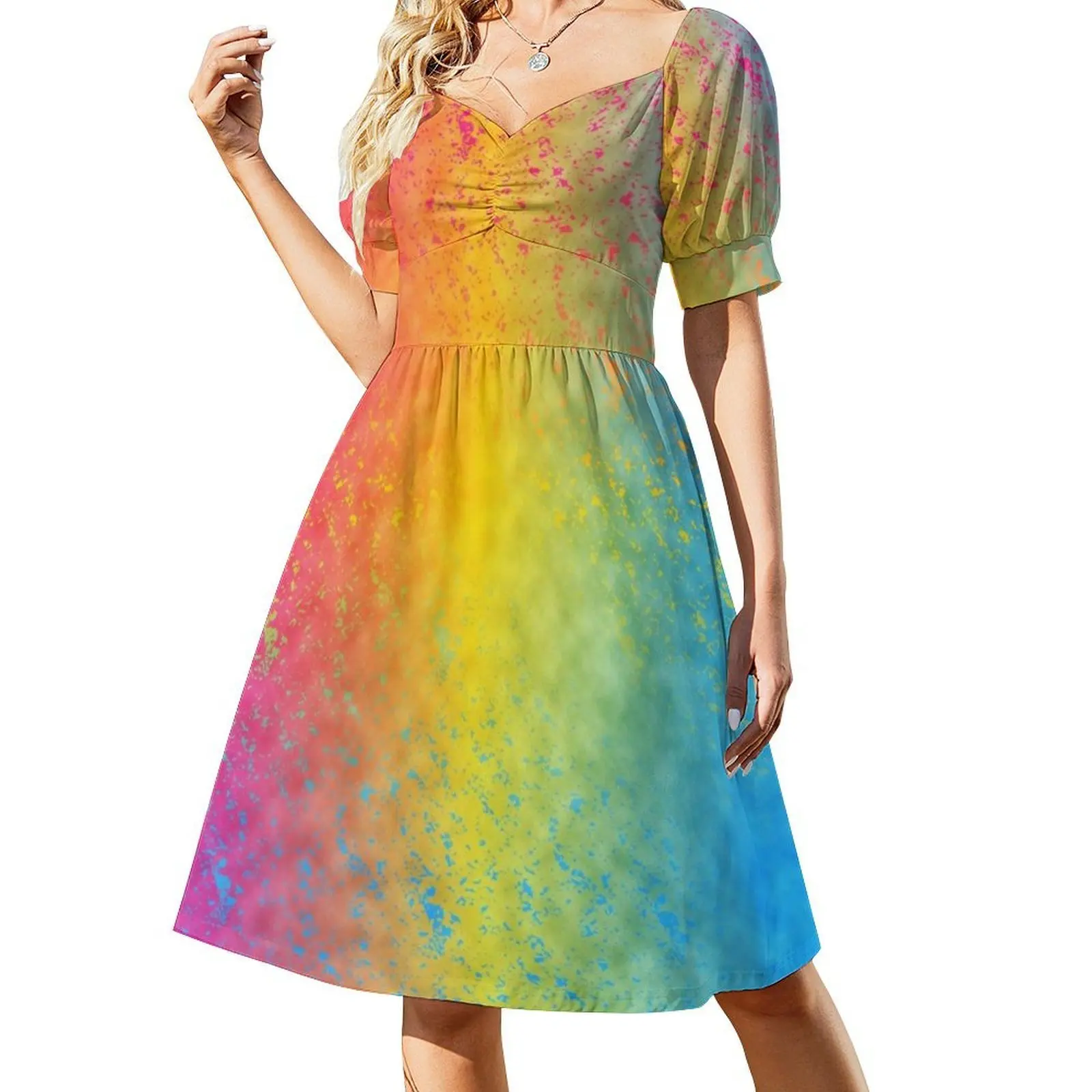 مع فستان بوهيمي عتيق من Pan Pride بأكمام منتفخة أو خيارات بدون أكمام للنساء فستان Pansexual Pansexuality Pan Pan Pan Pride