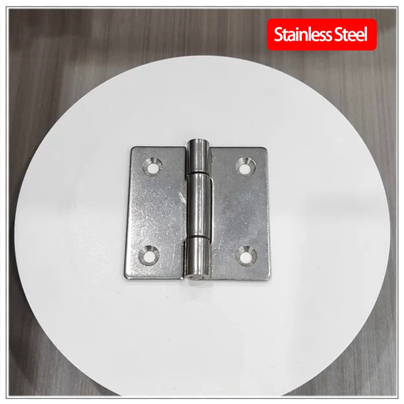 

5pcs 1.5-Inch 40x42mm Stainless Steel Asymmetric Butterfly Hinge Industrial Equipment Four-Corner Design for Hardware