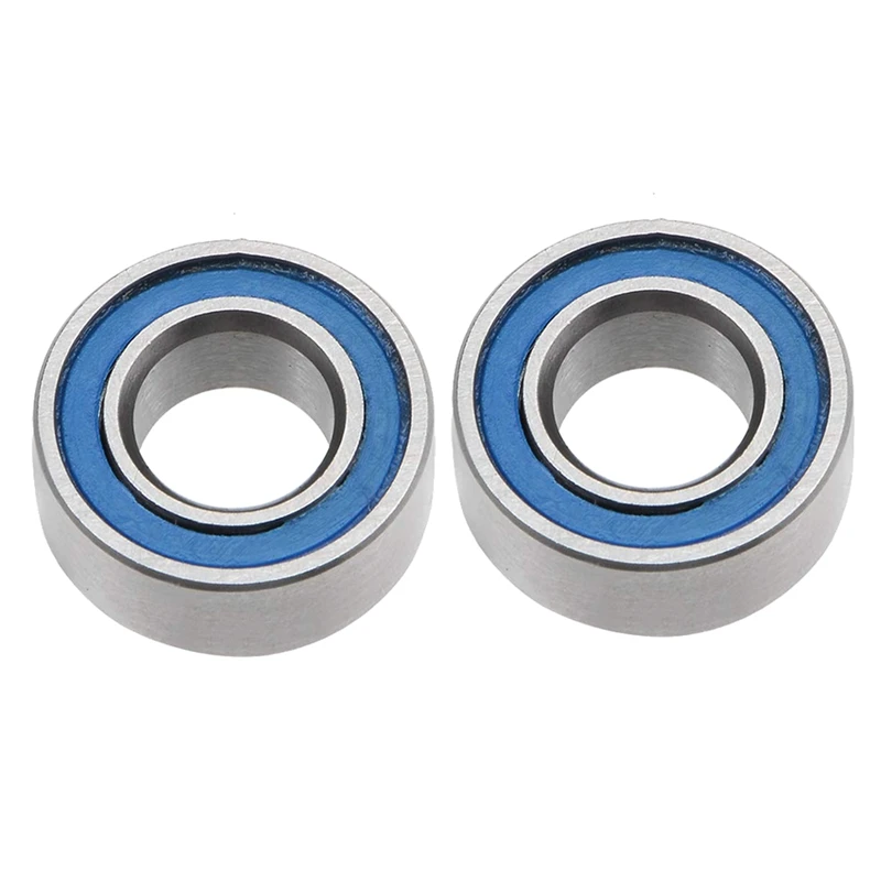 40PCS MR105-2RS 5X10x4mm Ball Bearing Steel Double-Shielded Miniature Ball Bearings,Blue