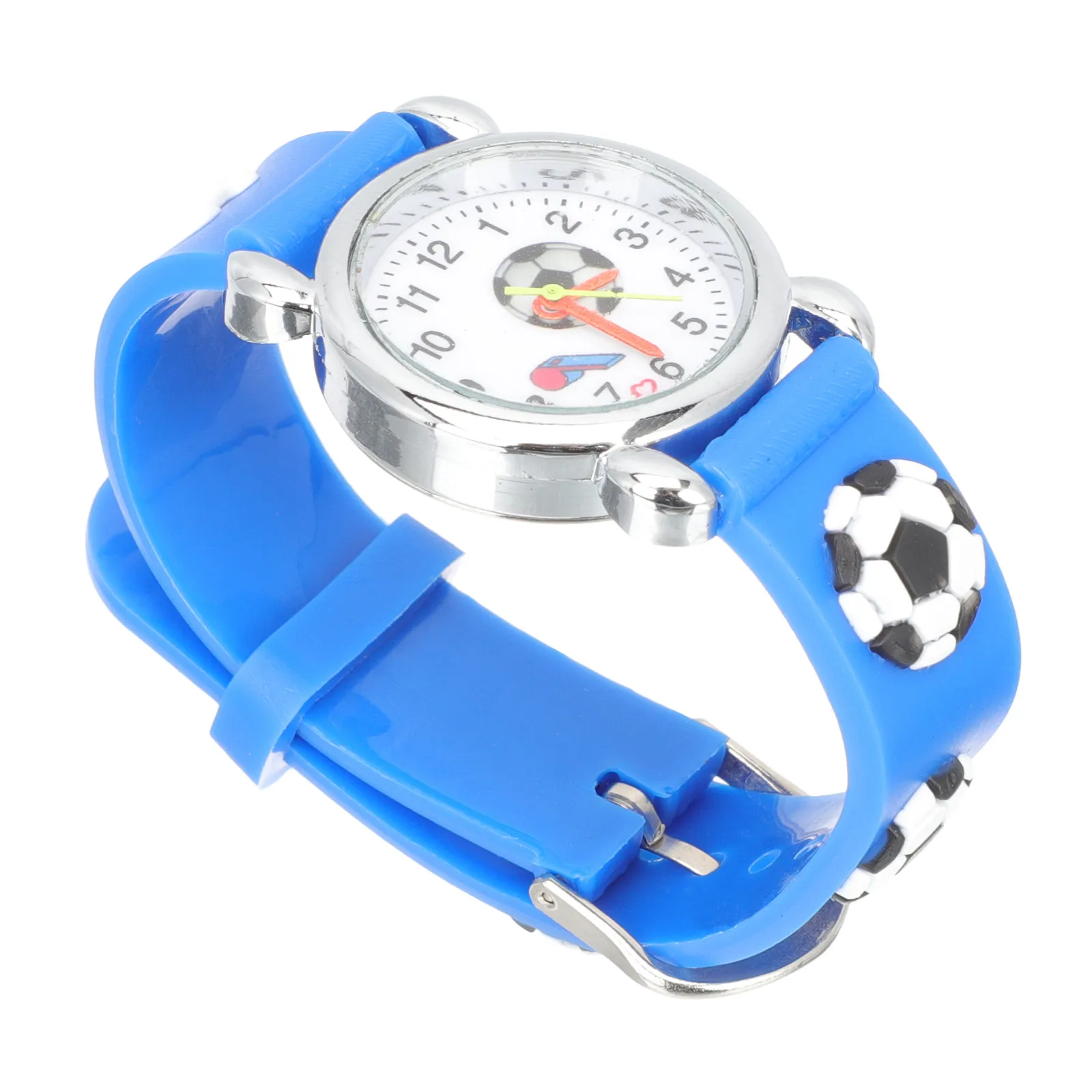 Kids Whistle Watch Cartoon Student Wristwatch Soft Breathable Adjustable Strap Gift for Boys