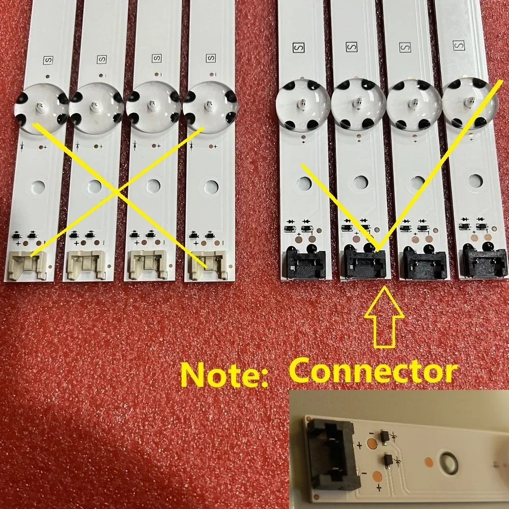 LED Backlight Strip for TV   49INCH FHD A 49LF510V Screen NC490DUE SADP1 Or HC490DGG-SLTL7-A191