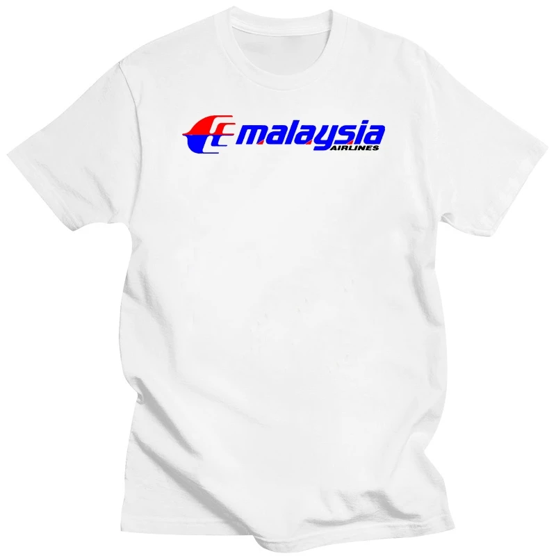 Malaysia Airlines Airplane Pilot T Shirt Anime summer winter Style Tees Male Harajuku Top Fitness Brand Clothing coat tops