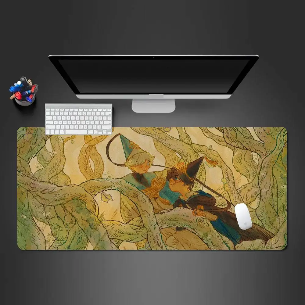 Anime Witch Hat A-Atelier Mousepad Non-slip Suitable For Office Computers Laptops E-sports Game Desk Mats XXL Keyboard