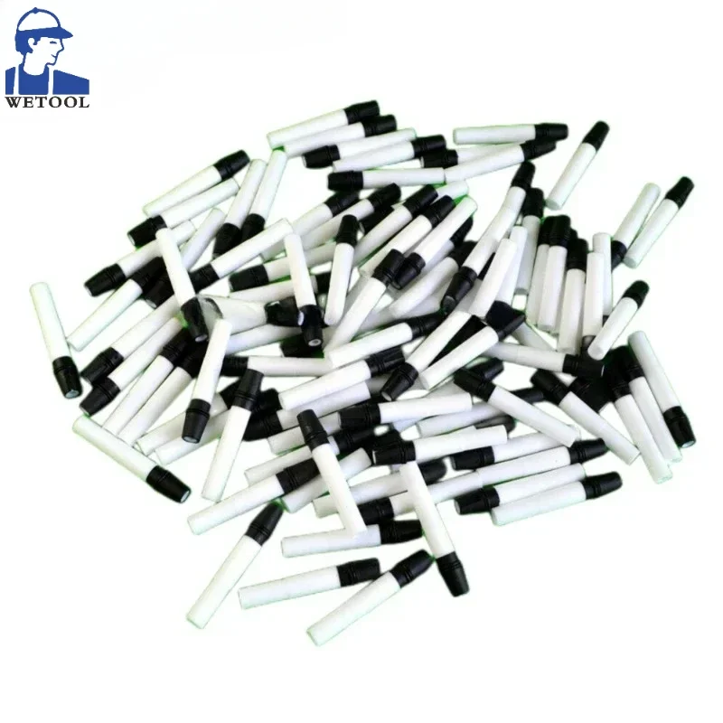 50/100 PCS PTFE 1006485 Replacement Venturi Insert Sleeve Black and white model IG06 for Gema OptiFlow IG06 Powder Spray Pump