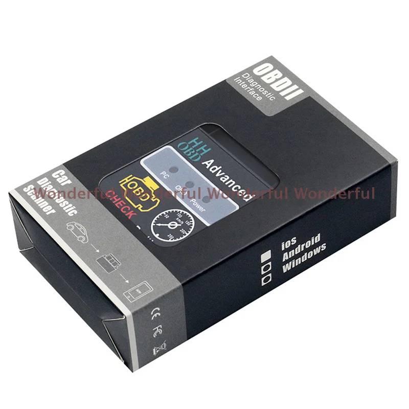 ELM327 OBD2 Car Diagnostic-Tool Wireless Scanning For a Variety Of Car OBD V2.1 Epistar Bluetooth Automotive Fault Detector